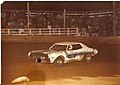 John Graham in his Ford Gran Torino Sportsman coming out of turn 4 at Springfield Speedway.