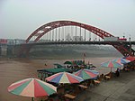Jingsaojiang Rongzhou bridge in Yibin.jpg