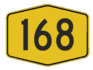 Federal Route 168 shield}}