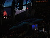 Legend performs "If You're Out There" during the first night of the 2008 Democratic National Convention in Denver, Colorado. John Legend DNC 2008.jpg