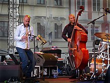 Joshua Redman und Reuben Rogers auf dem Bohemia Jazz Fest in České Budějovice 2009