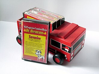 The Spanish language edition of My Little Red Firetruck Box Set (Mi pequeno camion rojo de bomberos). Judy & David - My Little Red Firetruck Box Set.jpg