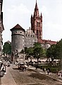 O lado sul do Castelo de Königsberg, em 1895.