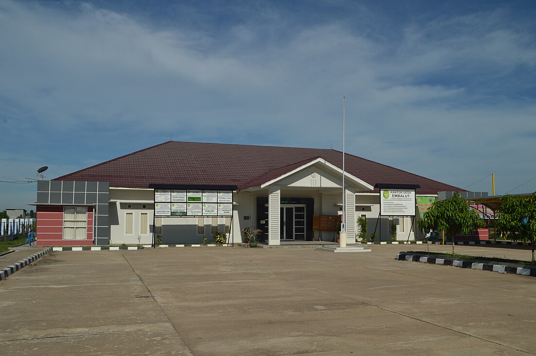 Embalut, Tenggarong Seberang, Kutai Kartanegara