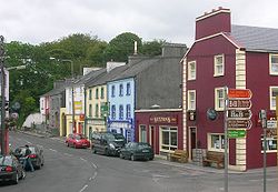 Straße in Kinvara 2007