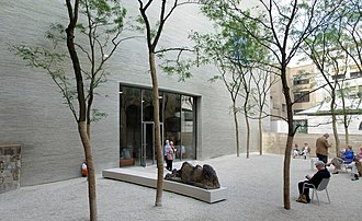 Courtyard of the Kolumba museum in 2007, designed by Peter Zumthor Kolumba Koln - Innenhof.jpg