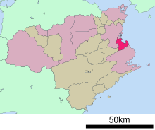 Komatsushima in Tokushima Prefecture Ja.svg