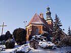 Γοτθική εκκλησία Αγίου Ιωάννη του Βαπτιστή το χειμώνα