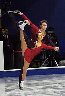 Ksenia Ozerova Russian pair skater