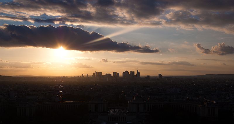 File:La Défense Sunset June 2010.jpg