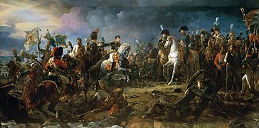 Bataille d'Austerlitz, 2 décembre 1805, par François Gérard, 1810, musée du château de Versailles, Versailles.