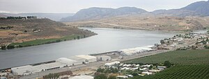 Lago Pateros perto de Pateros (Washington)