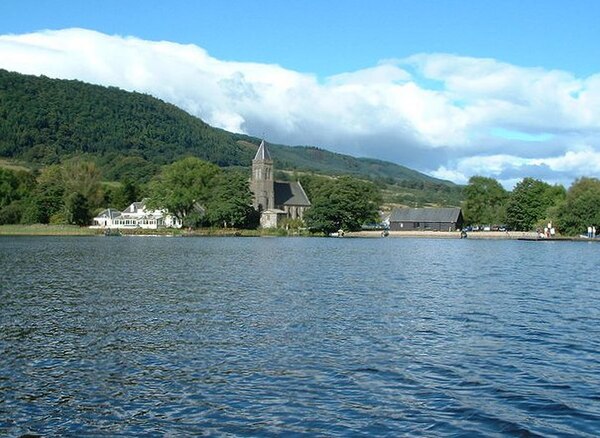 The Lake of Menteith (Loch Innis MoCholmaig)