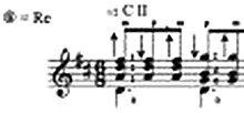 The same image resampled to five times as many samples in each direction, using Lanczos resampling. Pixelation artifacts were removed changing the image's transfer function. Lanczos interpolation - Sheet music, interpolated.jpg