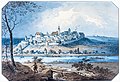 Stadtansicht um 1600 (Aquarell von 1871)
