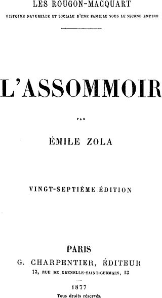<i>LAssommoir</i> 1877 Novel by Émile Zola