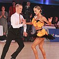 Petter Engan og Kine Marie Mardal vant latindans
