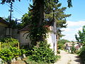 Kaplička v Lešanech (pohled z jihu).