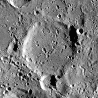 <span class="mw-page-title-main">Legendre (crater)</span> Crater on the Moon