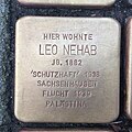 Leo Nehab Stolpersteine ​​Frankfurt Oder 2020-10 037.jpg