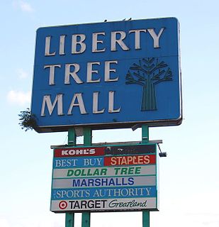 Liberty Tree Mall Shopping mall in Massachusetts, United States