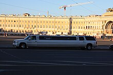 Стретч на базе Cadillac Escalade, Санкт-Петербург.