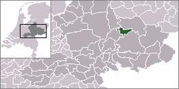 Kaart van Zutphen