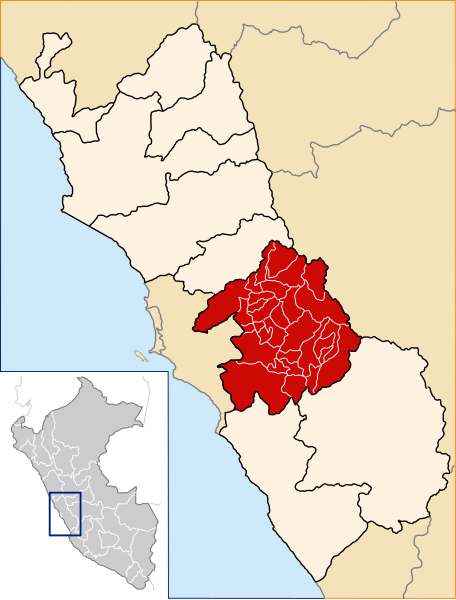File:Location of the province Huarochirí in Lima.svg