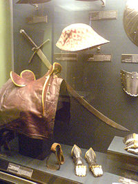 Large knife from Hungary in the court hunting and armory in Vienna