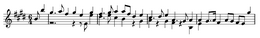 The BWV is a thematic catalogue, thus it identifies every movement of every composition by its first measures, like the opening of BWV 1006, movement 2 (Loure) above. Loure bach.png
