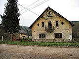 Čeština: Dům v Lubech. Okres Karlovy Vary, Česká republika.