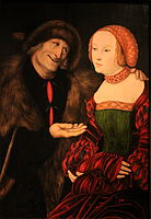 Couple mal assorti 1520-1540, Munich