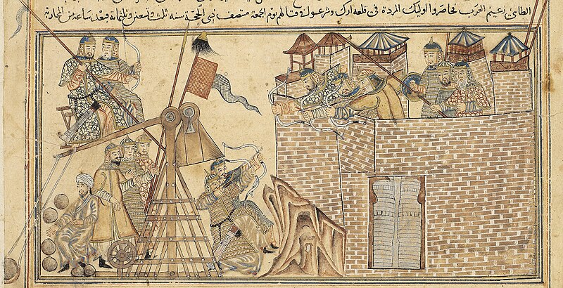 File:Mahmud ibn Sebuktegin attacks the fortress of Zarang.jpg