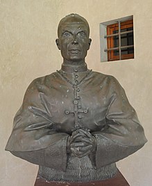 Malmantile, eremo di Lecceto - Busto del cardinale Elia Dalla Costa.jpg