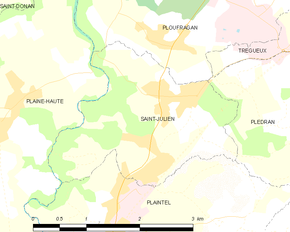Poziția localității Saint-Julien