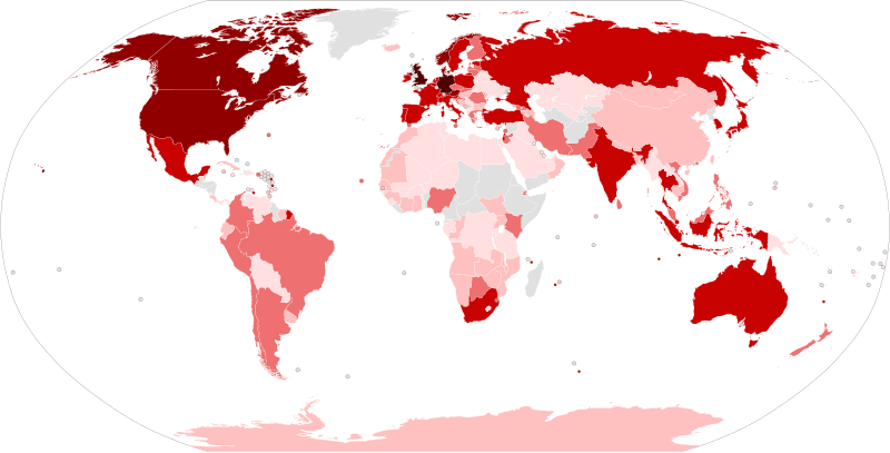 File:Map of countries with confirmed SARS-CoV-2 Omicron variant cases.svg