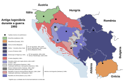 Disolución De Iugoslavia: Antecedentes, Causas da disolución, Cronoloxía dos conflitos