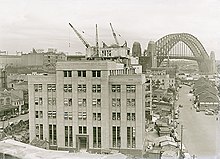 The MSB building under construction