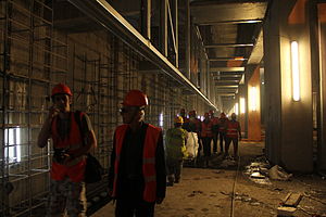 MarmarayUskudarStationunderconstruction.JPG