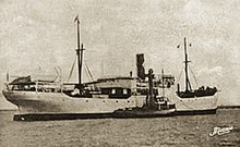 The Martinière, a prison ship used for the deportation from France to French Guiana