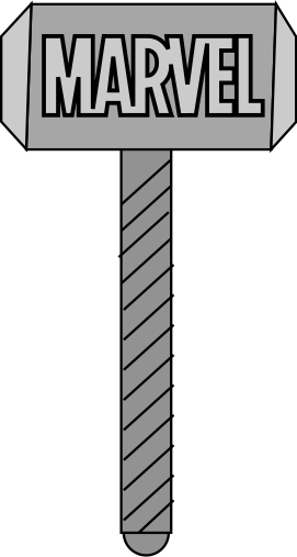 File:Marvel Thor Hammer Icon.svg