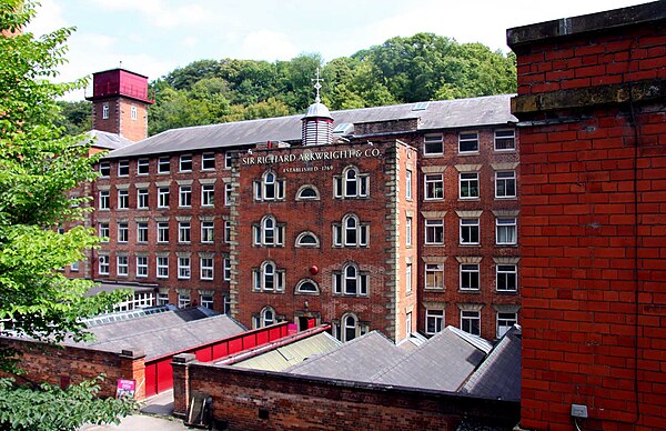 Image: Masson Mill in Matlock Bath   geograph.org.uk   2631130