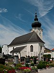 Catholic parish church hl.  Bartholomew and cemetery