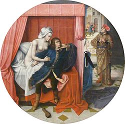 Мастер жития Иосифа. «Иосиф и жена Потифара», ок. 1500