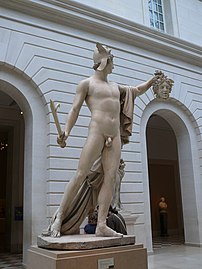 The marble sculpture by Antonio Canova (Metropolitan Museum of Art, New York), c. 1804–1806.
