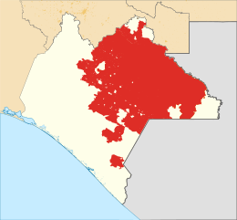 México Chiapas neozapatista map.svg