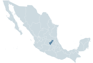 Mexico map, MX-QUE.svg