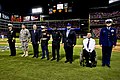 Michael Mullen & Peter Chiarelli at 2010 World Series Game 4.jpg