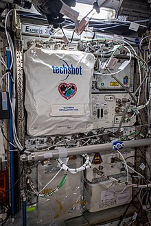 Microgravity bioprinter installed aboard the ISS Microgravity Bioprinter.jpg