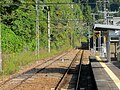 三河川合駅プラットホーム